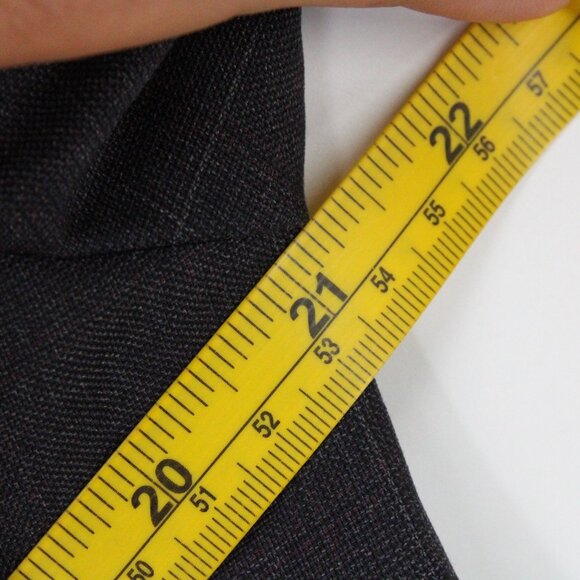 Hugo Boss Blazer Mens Gray Plaid Boss Selection Two Button Front Drago Lined 38R - Picture 10 of 11